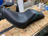 Corbin gunfighter Seat Flames Harley Softail Fatboy fxst 1984-99 Custom Chopper