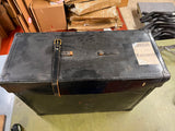 Vintage 1940s-50s Heavy Duty Leather Instrument Transportation Box