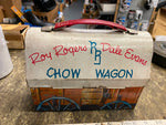 Vtg 1950's Roy Rogers Dale Evans Chow Wagon Lunchbox Cowboy Western Collectible!