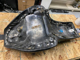 Corbin gunfighter Seat Flames Harley Softail Fatboy fxst 1984-99 Custom Chopper