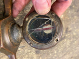 Vtg 20’s Boyce MotoMeter Radiator Thermostat Cap Brass Dogbone Model T Auto Truc