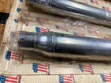 NOS OEM Harley FX SuperGlide Shovelhead Ironhead Sportster Mufflers Exhaust XLH