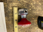 Vtg 50’s Hot Girl steering wheel spinner suicide knob Hot Rod Tractor Red Auto T