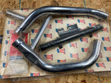 NOS OEM Harley Ironhead Sportster Exhaust Pipes Factory XLH XLCH 1000 Stock orig