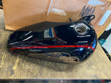 OEM 5 Gallon Flat side Gas Tank 1987 FXST Softail Orig Paint Ball wing emblems