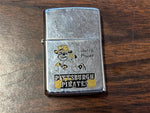 Vtg 1980 Zippo Lighter Bucco Power Pittsburgh Pirates Team Baseball Souvenir Pgh