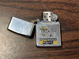 Vtg 1980 Zippo Lighter Bucco Power Pittsburgh Pirates Team Baseball Souvenir Pgh