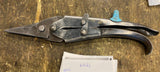 CHAS KLENK USA TIN SNIPS SHEETMETAL TOOL CUTTER VTG METALWORKER CONTRACTOR BODY