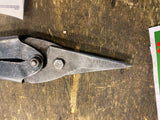 CHAS KLENK USA TIN SNIPS SHEETMETAL TOOL CUTTER VTG METALWORKER CONTRACTOR BODY