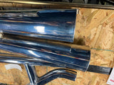 NOS OEM Harley FX SuperGlide Shovelhead Exhaust Pipes Mufflers 1975 Upsweep mega
