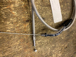 Braided Steel Throttle cable 34" Harley Softail Dyna Sportster Touring 1988^ Cv