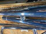 NOS OEM Harley FX SuperGlide Shovelhead Exhaust Pipes Mufflers 1975 Upsweep mega