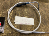 Braided Steel Idle cable 37" Harley Softail Dyna Sportster Touring 1988^ Cv Carb
