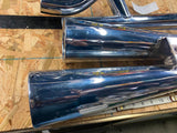 NOS OEM Harley FX SuperGlide Shovelhead Exhaust Pipes Mufflers 1975 Upsweep mega