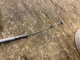 Braided Steel Idle cable 37" Harley Softail Dyna Sportster Touring 1988^ Cv Carb