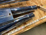 NOS OEM Harley FX SuperGlide Shovelhead Exhaust Pipes Mufflers 1975 Upsweep mega