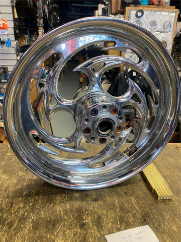 Carriage Works Rear Mag Wheel Harley Softail FXR 3x16 1984-99 3/4 axle Custom