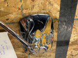 Left Ride to Live Mirror OEM Harley  Gold Eagle Sportster fxr dyna touring softa