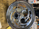 Carriage Works Rear Mag Wheel Harley Softail FXR 3x16 1984-99 3/4 axle Custom