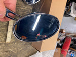 Chrome Oval Custom Mirrors Pair Harley Sportster Dyna Softail Touring chopper!