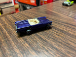 Vintage 1968 Mattel Hot Wheels Redline Classic 57 T-Bird Purple With Button