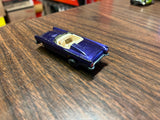 Vintage 1968 Mattel Hot Wheels Redline Classic 57 T-Bird Purple With Button