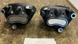 Dual Disc Front Brake Calipers Harley 2000^ Touring Dyna sportster OEM T/o FLH