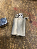 Vtg 1956? 1962? Zippo Lighter Slimline Engraved DEP Flat bottom no date codes!