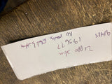 Vtg 1956? 1962? Zippo Lighter Slimline Engraved DEP Flat bottom no date codes!