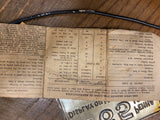 Vtg  1932 Hunting License PA Metal Tag Paperwork Collectible Game Hunter Commiss