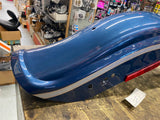 100th Anniversary Rear Fender Gunmetal Blue Harley Dyna Wide Glide Bobtail T/O
