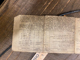 Vtg  1932 Hunting License PA Metal Tag Paperwork Collectible Game Hunter Commiss
