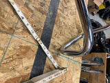 7/8 Handlebars Pullback 6 Bend Vtg Chopper Motorcycle Old Skool Triumph honda