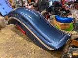 100th Anniversary Rear Fender Gunmetal Blue Harley Dyna Wide Glide Bobtail T/O