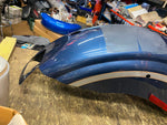 100th Anniversary Rear Fender Gunmetal Blue Harley Dyna Wide Glide Bobtail T/O