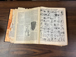 VTG Antique 1930s The Volume Library Educators Association Hardcover Book