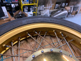 Custom Spoke Wheels Hamburger Harley Ironhead Shovelhead Akront Front Rear Drum