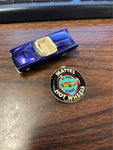 Vintage 1968 Mattel Hot Wheels Redline Classic 57 T-Bird Purple With Button