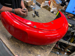 Rear Fender Red Harley FX Shovelhead Superglide Low Rider 1973-84