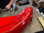 Rear Fender Red Harley FX Shovelhead Superglide Low Rider 1973-84