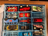 VTG 1968 Matchbox Official Series Collectors Lesney w/ assorted cars
