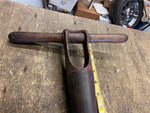 1900's T-Handle Tapered Auger Barrel Keg Bung Hole Wagon Wheel Hand Vtg Tools!