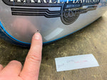 Dyna Low Rider Gas Fuel Tank Teal Blue Silver Harley FXDL OEM Nice!