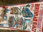 Vtg 70's New Orleans Birthplace Of Jazz Souvenir Pennant Flag Banner Souvenir!