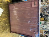 Vintage Wood Display Wall Cabinet Rack Shadow Box Golf Balls Trinkets Collectib