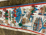 Vtg 70's New Orleans Birthplace Of Jazz Souvenir Pennant Flag Banner Souvenir!