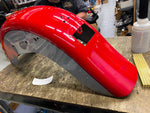 Rear Fender Real Red Diamond Ice Harley Fatboy 2002 FLSTF 00^ Nice!