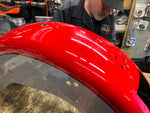 Rear Fender Real Red Diamond Ice Harley Fatboy 2002 FLSTF 00^ Nice!