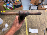 1900's T-Handle Tapered Auger Barrel Keg Bung Hole Wagon Wheel Hand Vtg Tools!