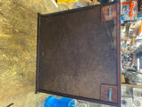 VTG Collectible Wood Display Wall Cabinet Trinkets Antiques Shadow Box Golf